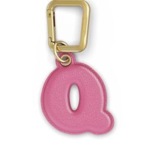 UNTAGS charm bokstav Q material med lädereffekt inklusive gyllene metallspänne ros 8018080441936 UNTAGS charm bokstav Q material med lädereffekt inklusive gyllene metallspänne ros 8018080441936
