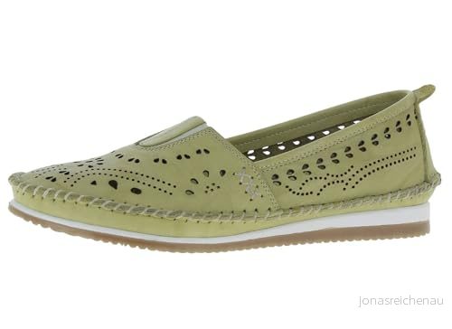 Andrea Conti Damtofflor, lime, 37 EU 4065139389439