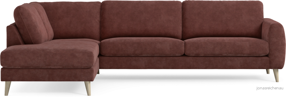 Bridge 3-sits soffa med divan vänster U2vdg