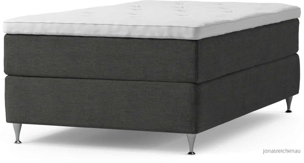 Delux Dream Kontinentalsäng, enkelsäng 120 cm med bäddmadrass och sängben Bl3yf