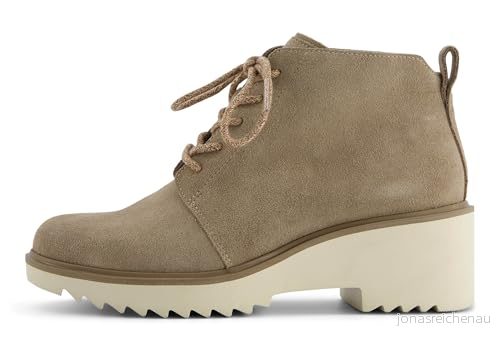 TOMS kvinnors Maude snörning modestövel, Dune Suede, 3 UK, mocka, 35.5 EU 195703547973