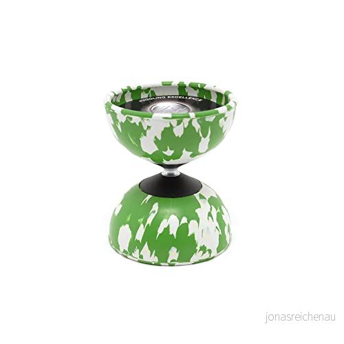 Mister Babache Harlequin medium diabolo, 3374, vit/grön, ingen storlek 7611847033743