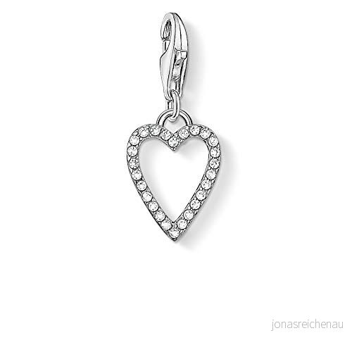 Thomas Sabo Clasp Charms 925 sterlingsilver 1761 051 14, One Size, Sterlingsilver, Kubisk zirkonia 4051245433623
