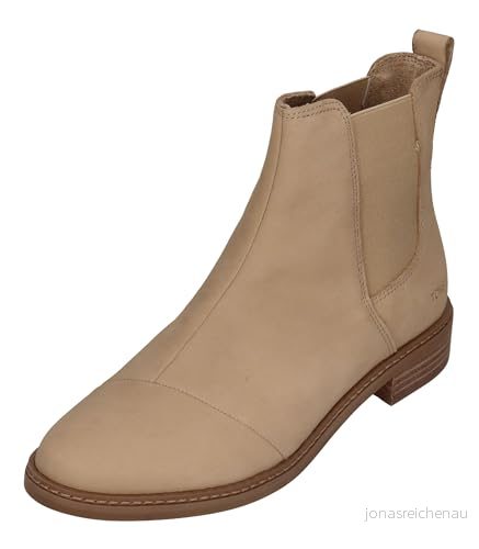 TOMS kvinnors Charlie Chelsea Boot, Oatmeal Nubuck läder, 6,5 UK, Havregryn 39 EU 195703546617