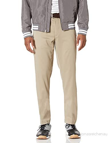 Amazon Essentials Slim Fit Stretch Golfbyxa för män, Kaki Brun, 30 B x 29 L 195111836683