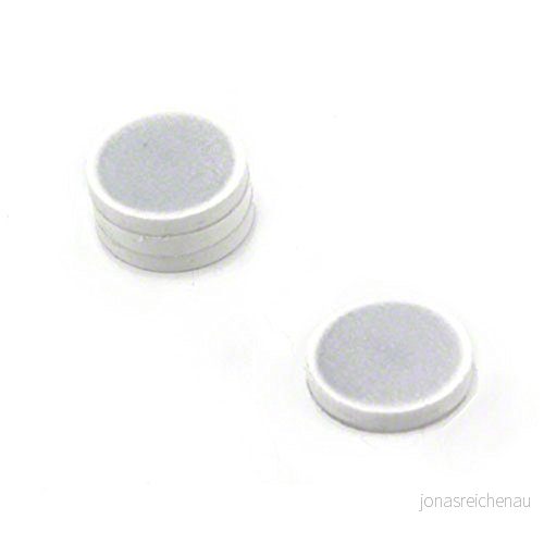 Magnet Expert® 21 mm diameter x 3,5 tjock PTFE belagd N42 neodymiummagnet 1 kg dragkraft (förpackning 40) 5055641215950