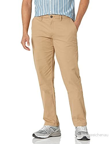 Amazon Essentials herr rak passform vardaglig stretch chinos byxa, mörk kaki brun, 42 B x 29 L 191770601150