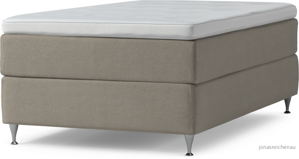 Delux Dream Kontinentalsäng, enkelsäng 120 cm med bäddmadrass och sängben 7yVhX