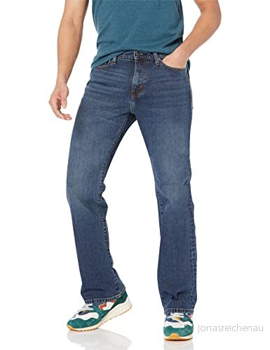 Amazon Essentials Herr Straight Fit Bootcut Jean, Medium Tvätt, 33W x 34L 193548315535