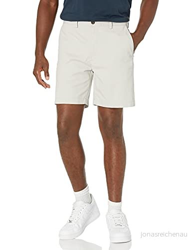 Amazon Essentials herr Classic Fit 7 tum kort, silver, 36 191770904206