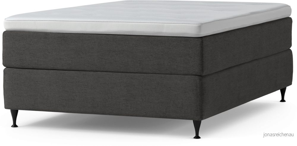 Delux Dream Kontinentalsäng, enkelsäng 140 cm med bäddmadrass och sängben AInUe