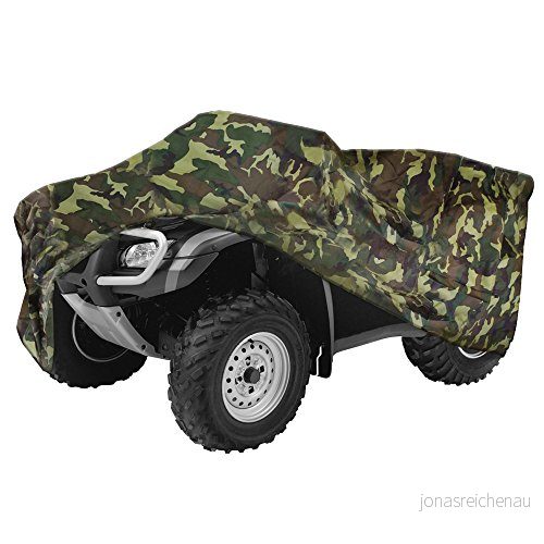 ANFTOP ATV skydd utomhus vintertätt vattentätt fyrhjuling 210D damm regn UV kamouflage XXXL (256 x 110 120 cm) 721361612335