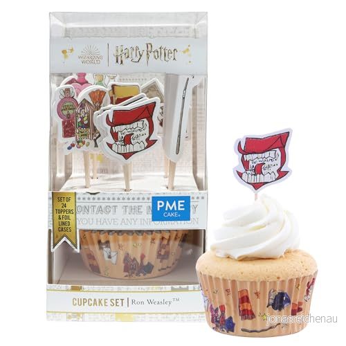PME Harry Potter bakformar och tårtdekorationer set, 24 stycken, Ron Weasley 5060543488265