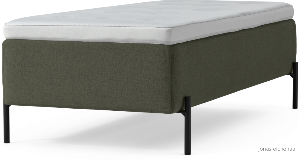 Delux Dream Ramsäng, enkelsäng med bäddmadrass och sängben NX4YE