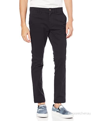 Amazon Essentials Herr Skinny Fit Casual Stretch Chino Byxa, Svart, 30 W x 34 L 193548334505