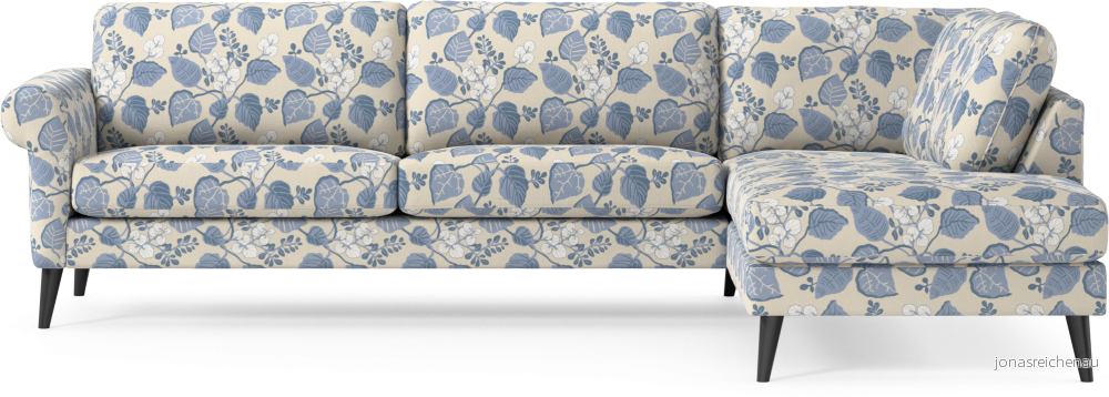Bridge 3-sits soffa med divan höger WVFdA