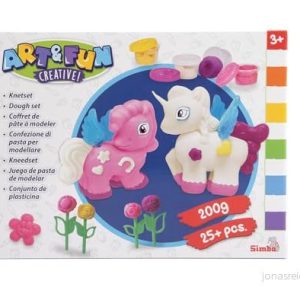 Simba 106326016 Art & Fun Set Leklera Enhörning med i Enhörningstema Innehållandes 4 x 50 g Leklera, 2 Enhörningsformer Samt Fler Tillbehör, Från 3 år 4006592056933 Simba 106326016 Art & Fun Set Leklera Enhörning med i Enhörningstema Innehållandes 4 x 50 g Leklera, 2 Enhörningsformer Samt Fler Tillbehör, Från 3 år 4006592056933