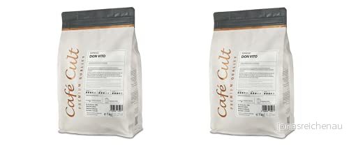 2 x NY teemando® espresso "Don Vito" i 1 kg påse, hela bönor = 4060433032159