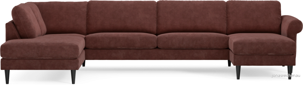 Bridge 3-sits soffa med divan vänster och schäslong höger wtl1f