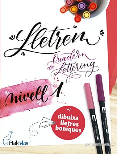 Tombow Lettering Quadern Nivell 1 Lletrem 1: Började bokstaven på 32 sidor 9788409346172