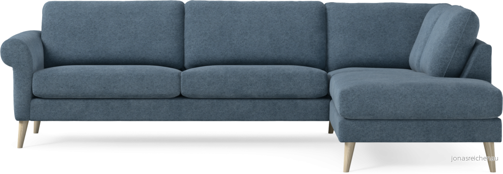 Bridge 3-sits soffa med divan höger j50f3