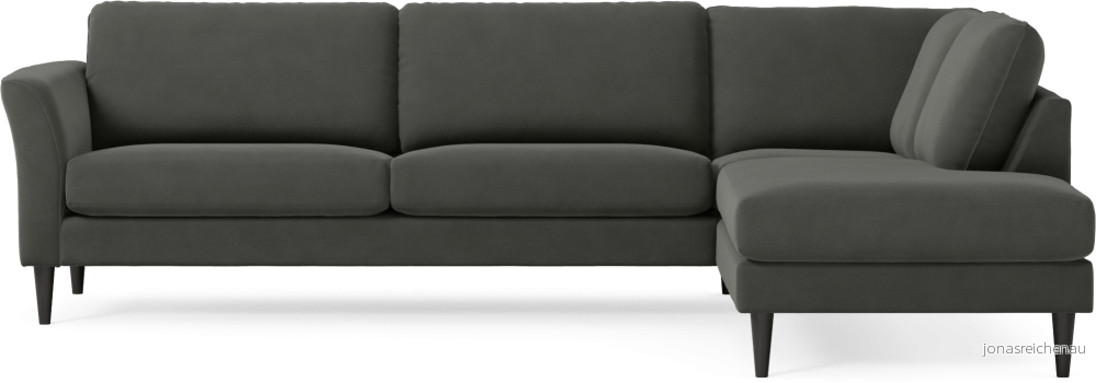 Bridge 3-sits soffa med divan höger LcfSb