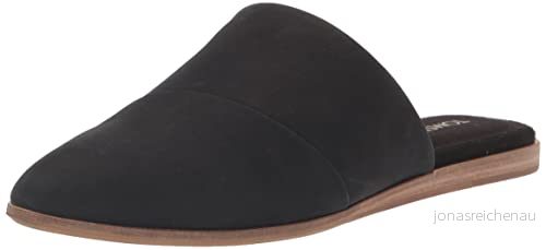 TOMS Dam jade platt tofflor, svart, 43,5 EU, 43.5 EU 195703261800