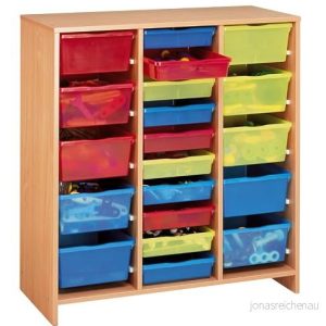 Grands meuble à 20 bacs multicolores 3133093724748 Grands meuble à 20 bacs multicolores 3133093724748