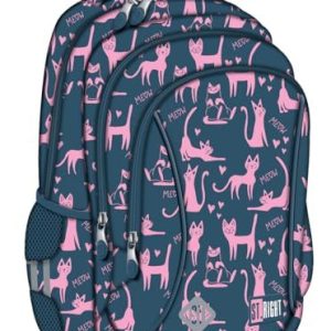 ST.RIGHT Lazy Cats, unisex barn skolryggsäck, 15 tum, Färg: blå, 15″ 5903235652325 ST.RIGHT Lazy Cats, unisex barn skolryggsäck, 15 tum, Färg: blå, 15″ 5903235652325