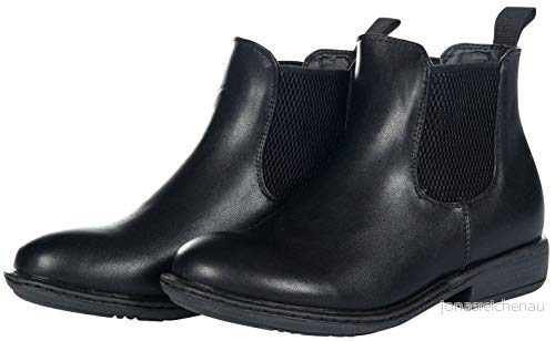 Hkm SPORTS EQUIPMENT 6957 Jodhpurschuh Free Style, lätt foder, barn barnskor, 2834 byxor svart 32 EU 4000315838448