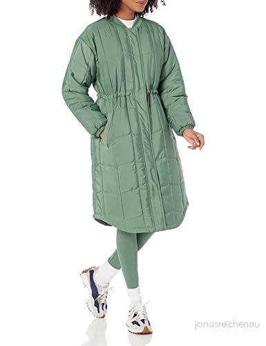 Amazon Essentials quiltad kappa för kvinnor (finns i plusstorlek), salviagrön, XX Large 196433811358