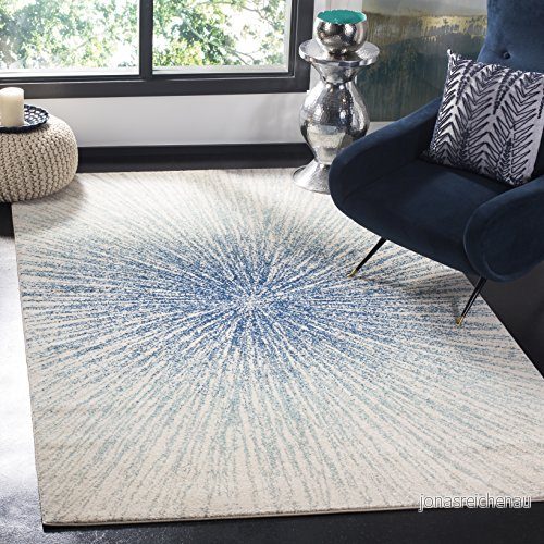 Safavieh 160 X 230 cm Royal Blue/Ivory 889048157163