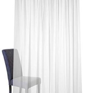 HOMEbasics 41600 färdig butik SABLIO, transparent, Sabléeffekt, veckband 1:3 cm, färg: vit, antal 1 x 225 450 cm 4056751398992 HOMEbasics 41600 färdig butik SABLIO, transparent, Sabléeffekt, veckband 1:3 cm, färg: vit, antal 1 x 225 450 cm 4056751398992
