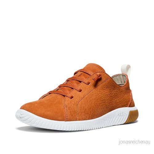 KEEN Unisex-barn KNX spetssneakers, Guld flamma stjärna vit, 3 UK 195208604065