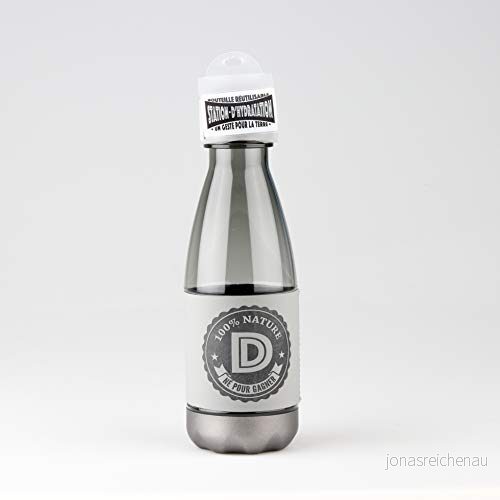HYDRATATION station 04218010029 återanvändbar flaska, PETG, grå, silver, en storlek 5051276386294