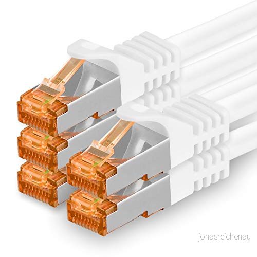 1 m nätverkskabel kategori 7 vit 5 stycken Gigabit Ethernet LAN kablar 10 000 Mbit/s Cat7 S FTP PIMF patchkabel LSZH Cat.7 avskärmning Rj45 rå kabel Cat 6a kontakt x 4251073689807 1 m nätverkskabel kategori 7 vit 5 stycken Gigabit Ethernet LAN kablar 10 000 Mbit/s Cat7 S FTP PIMF patchkabel LSZH Cat.7 avskärmning Rj45 rå kabel Cat 6a kontakt x 4251073689807