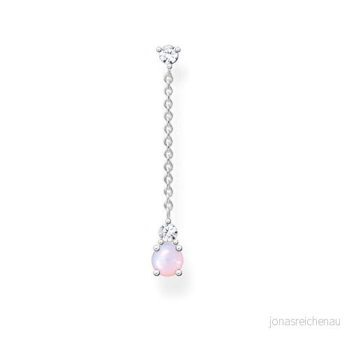 Thomas Sabo boucles d'oreilles simples clous imitation opale argent sterling 925 H2180 166 7 4051245500103