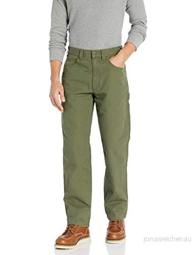 Amazon Essentials mäns avslappnad passform snickare bruksbyxa med verktygsfickor, oliv, 36 B x 30 L 193548664312