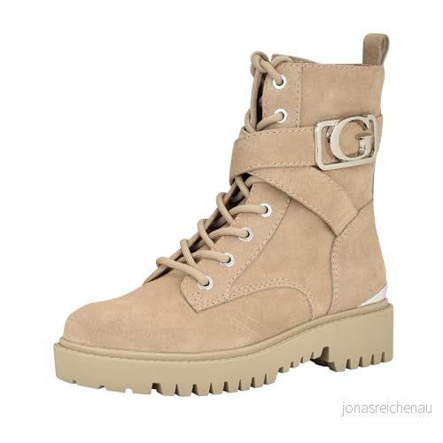 GUESS Orange hoppstövlar för kvinnor, Taupe Mocka 240, 40 EU 196826985017