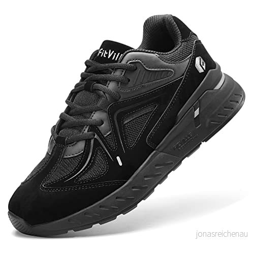 Herr extra bred passform träningsskor promenadskor bekväma löparsneakers för platta fötter plantar fasciit Rebound Core, Kolsvart, 7 UK X Wide 717981642487 Herr extra bred passform träningsskor promenadskor bekväma löparsneakers för platta fötter plantar fasciit Rebound Core, Kolsvart, 7 UK X Wide 717981642487