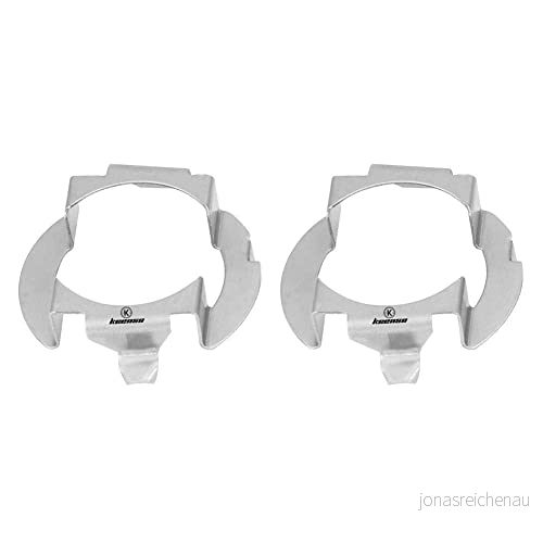1 par H7 LED strålkastaradapter Bulb Base Holder Socket Retainer 763741899974