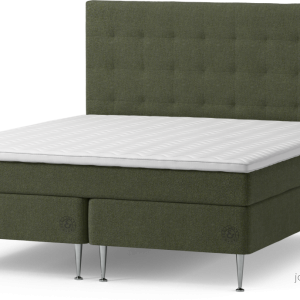 Asperö Comfort Kontinentalsäng, dubbelsäng med bäddmadrass Comfort och sängben nzR6z