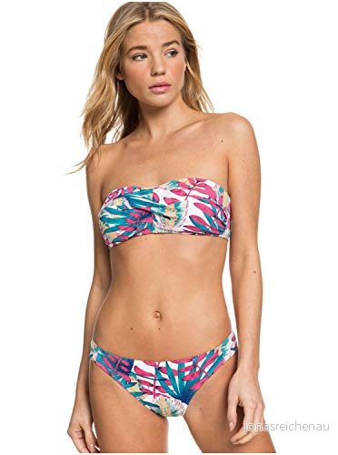 Roxy dam Two Piece Into The Sun bikiniset för kvinnor Ljusvitt paradis X L 3613375159302