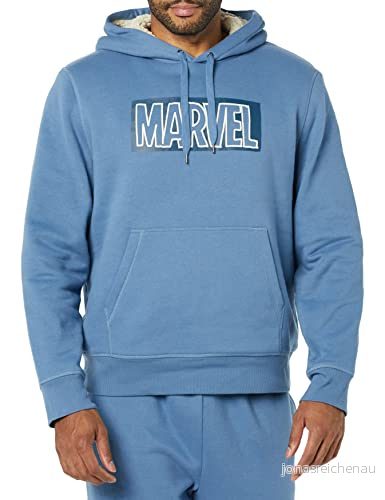 Amazon Essentials Disney Marvel Star Wars mäns sherpa-fodrad pullover huvtröja sweatshirt, Logo, Large 196433540258