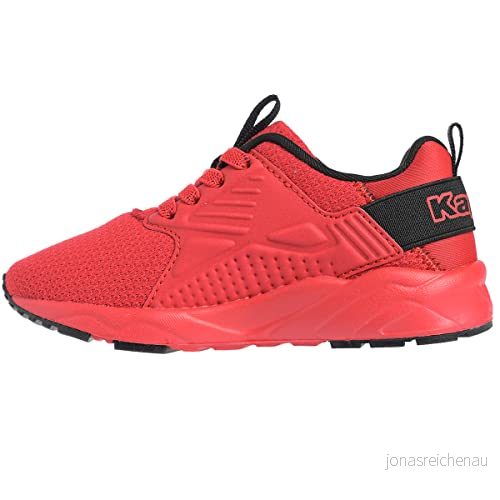 Kappa San Puerto, Unisex sneakers för barn, röd svart, 22 EU 8059075135195