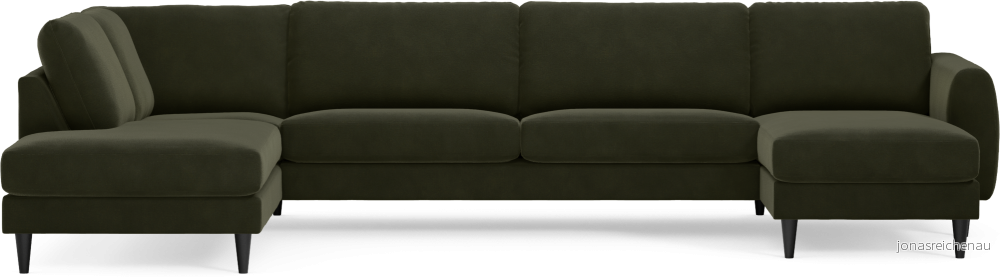 Bridge 3-sits soffa med divan vänster och schäslong höger UsFfg