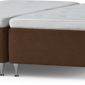 Delux Dream Ramsäng, dubbelsäng med bäddmadrass och sängben QGu8U