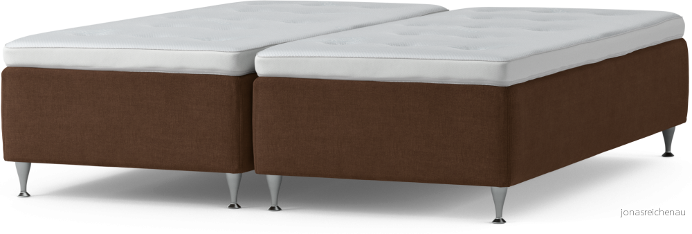 Delux Dream Ramsäng, dubbelsäng med bäddmadrass och sängben QGu8U