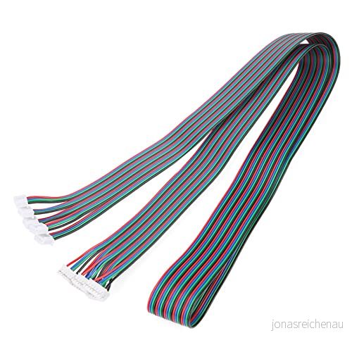 5 st PH2.0 XH2.54 hona PVC kabelkontakt för 39/42 Nema16 Nema17 stegmotor 747333906721