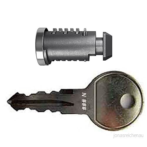THULE Cylinder + Steel Key N206 Nycklar, Vuxna Unisex, Multifärg (Multicolor), en storlek 7313020085401